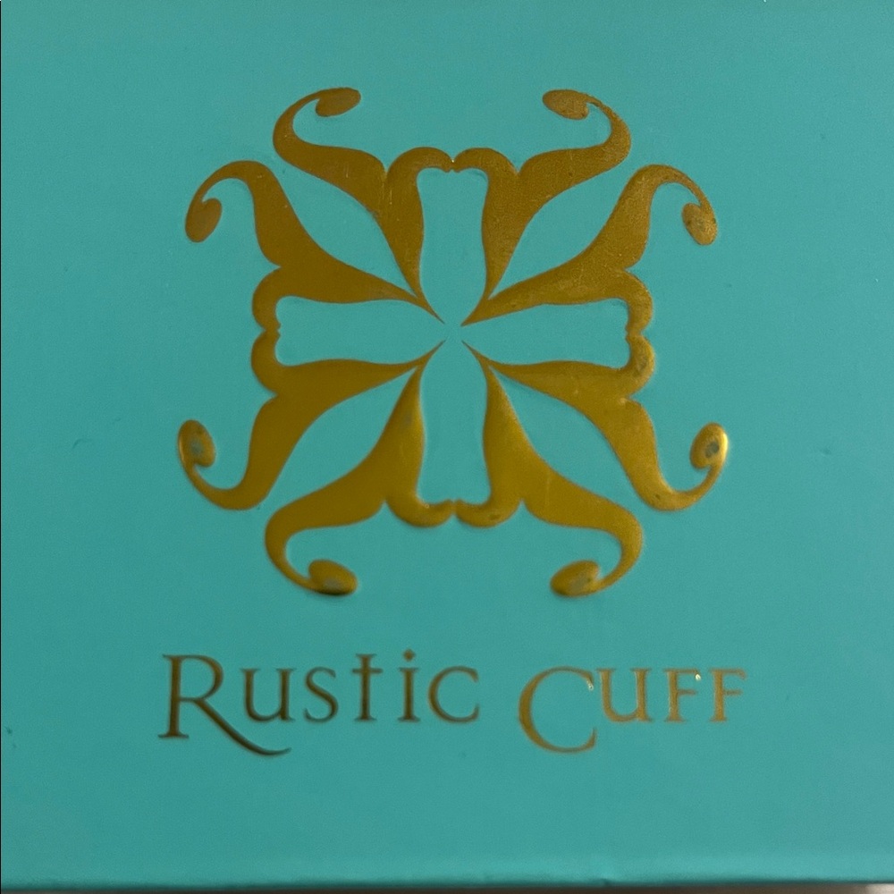 Rustic Cuff bracelet set - Picture 2 of 3
